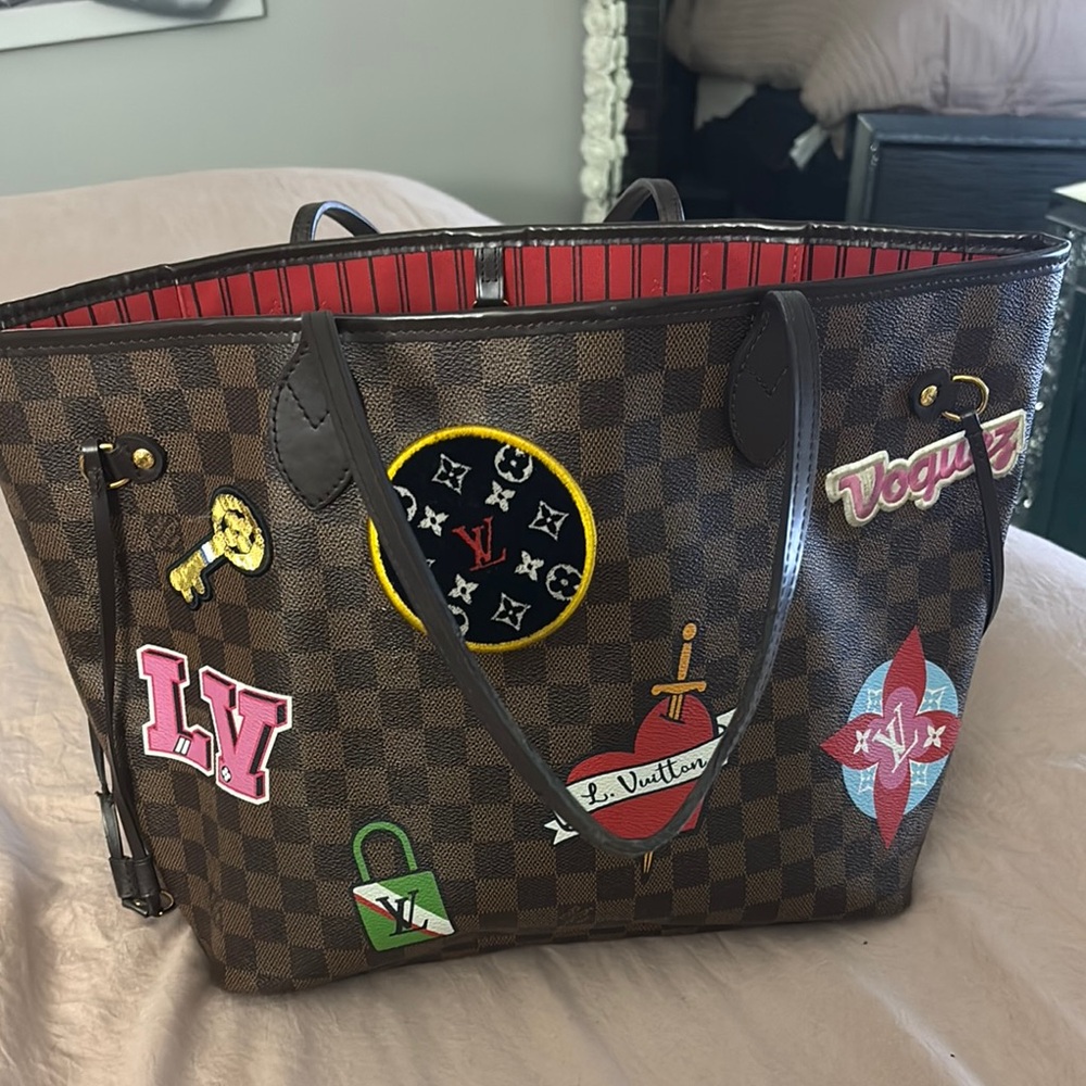 Louis Vuitton Brown Tote Bag